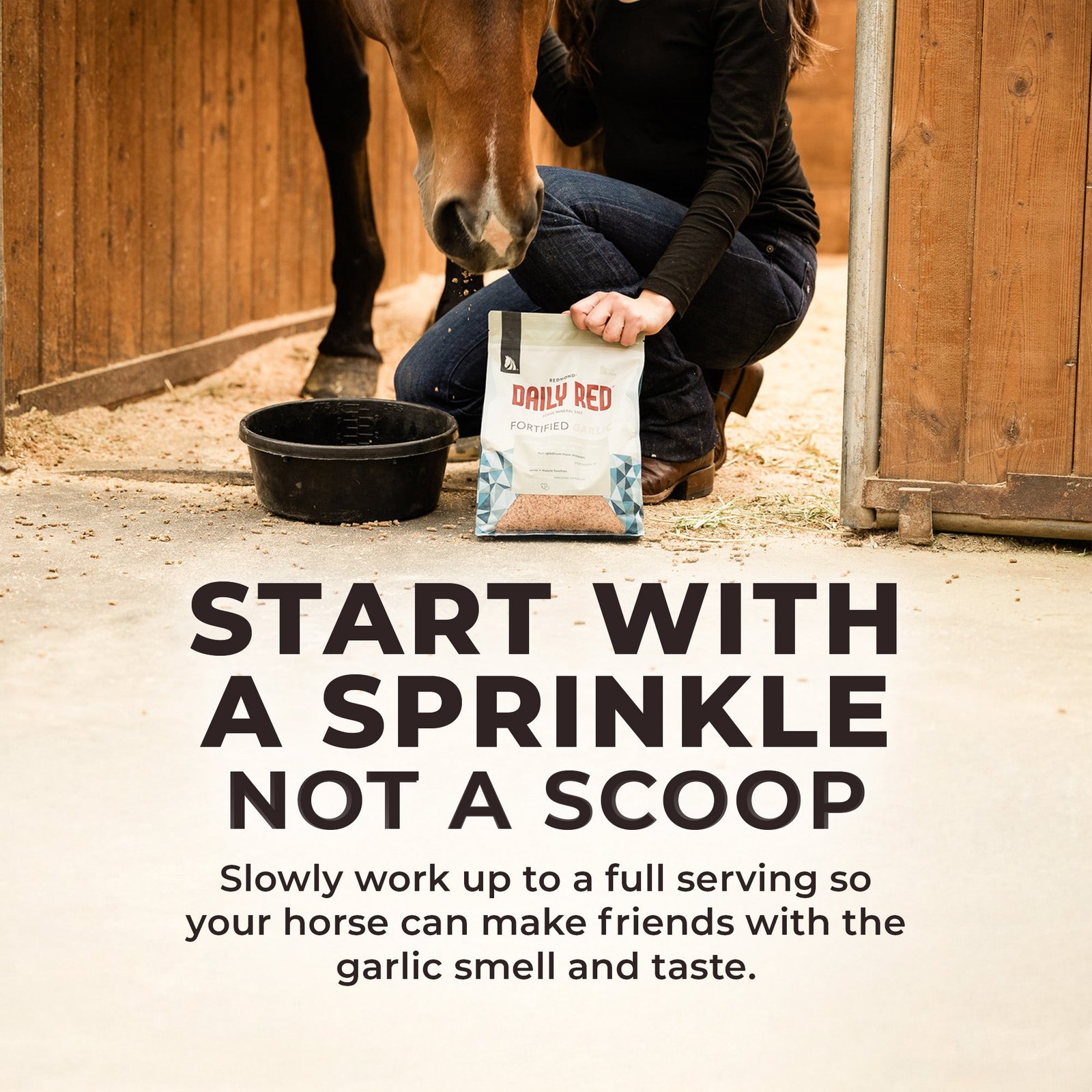 Daily Red® Fortified Garlic - Horse Vitamin & Mineral Supplement - Image 7