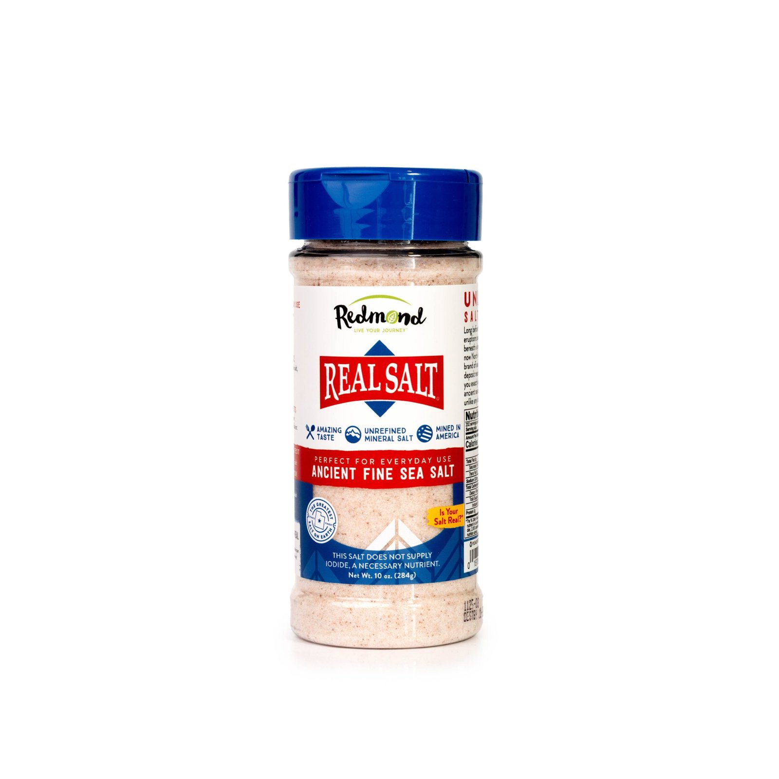 Fine_10_oz_shaker-01.jpg Real Salt Fine 10 oz Shaker - Image 1