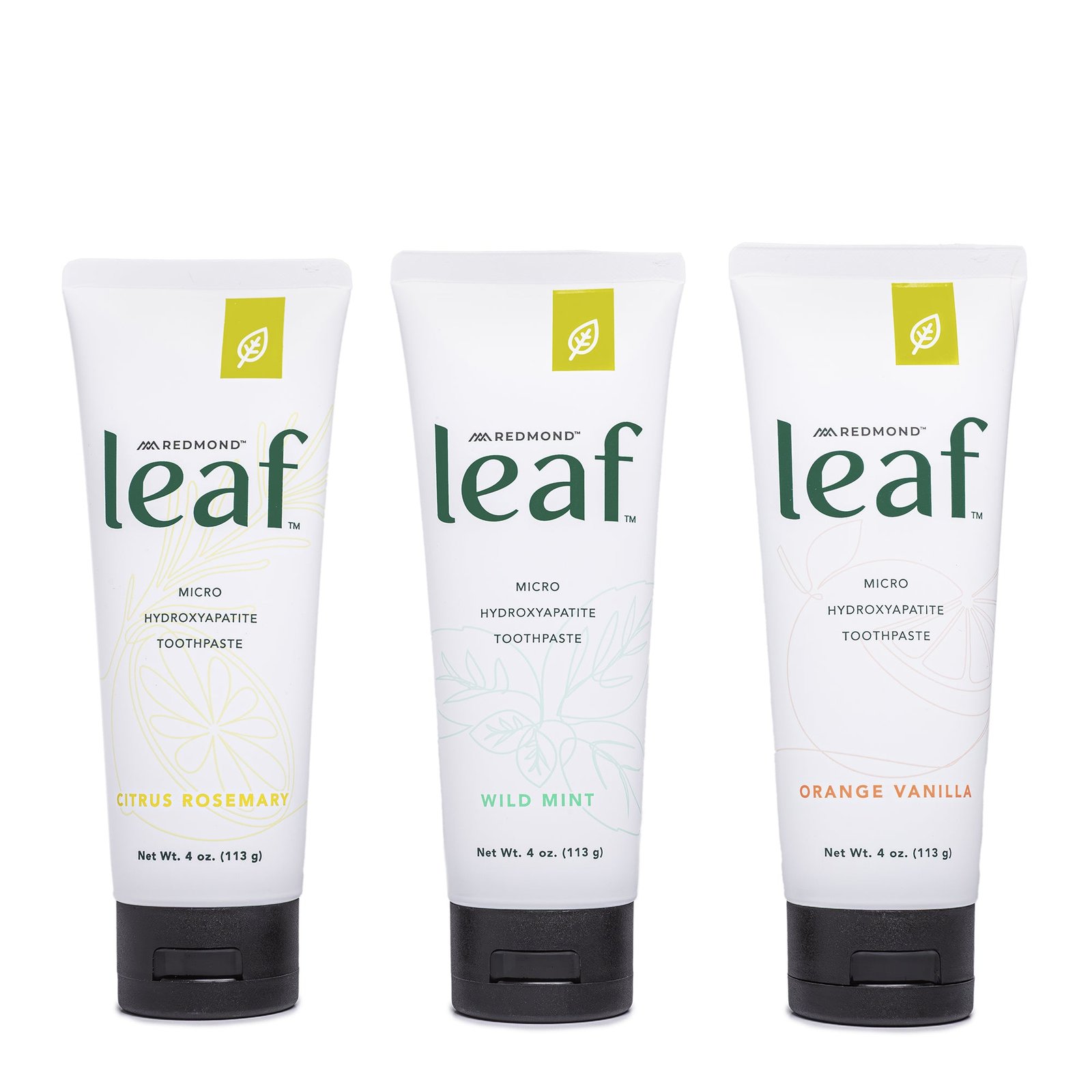 Leaf_Family_4oz_September_2025.jpg Leaf Toothpaste 4 oz Tubes - Image 1