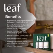 Leaf Toothpaste Variety Pack (3 Count, 1 oz Tube of each flavor) - Image 5