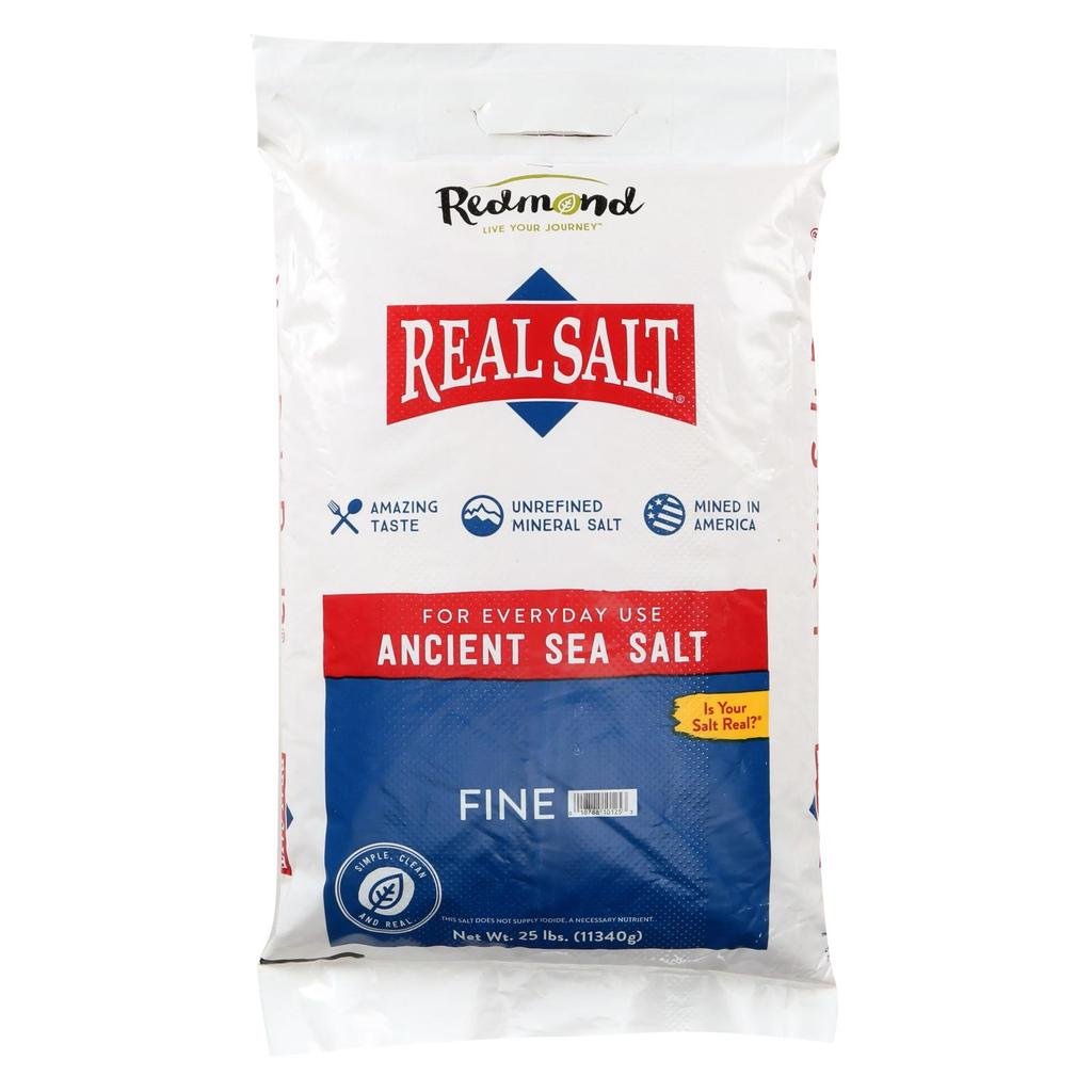 Real_Salt_Fine_25lb_bulk_bag.jpg Real Salt® Fine Bulk (25 lb.) - Image 1